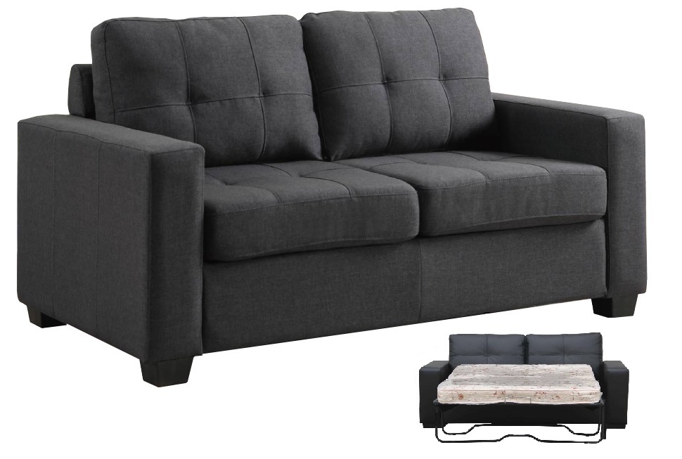 Harlow-Grey-Color-Sofa-Bed-1 open